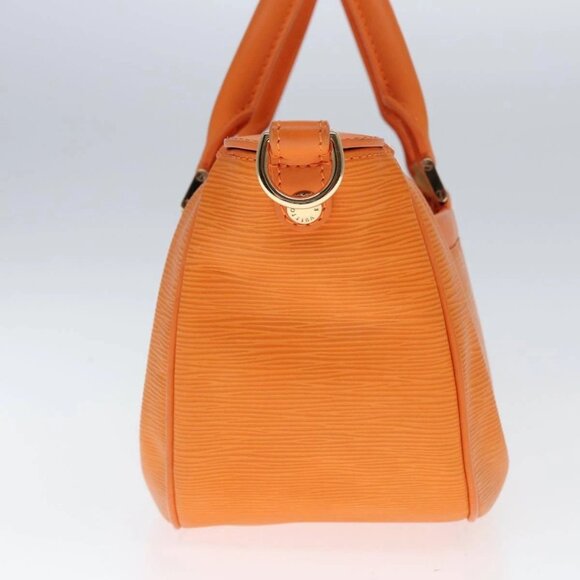 LOUIS VUITTON Epi Danura GM Hand Bag Orange Mandarin - Picture 3 of 16